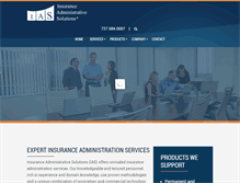 Tablet Screenshot of iasadmin.com